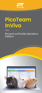 PicoTeam InVivo research and animal facility operations platform for in vivo study management and digital lab digitalization