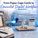 PicoTeam Digital Cage Cards and Mobile App replacing paper cage cards with connected digital workflows in an animal research facility.